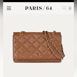 Versailles Caramel Crossbody Bag